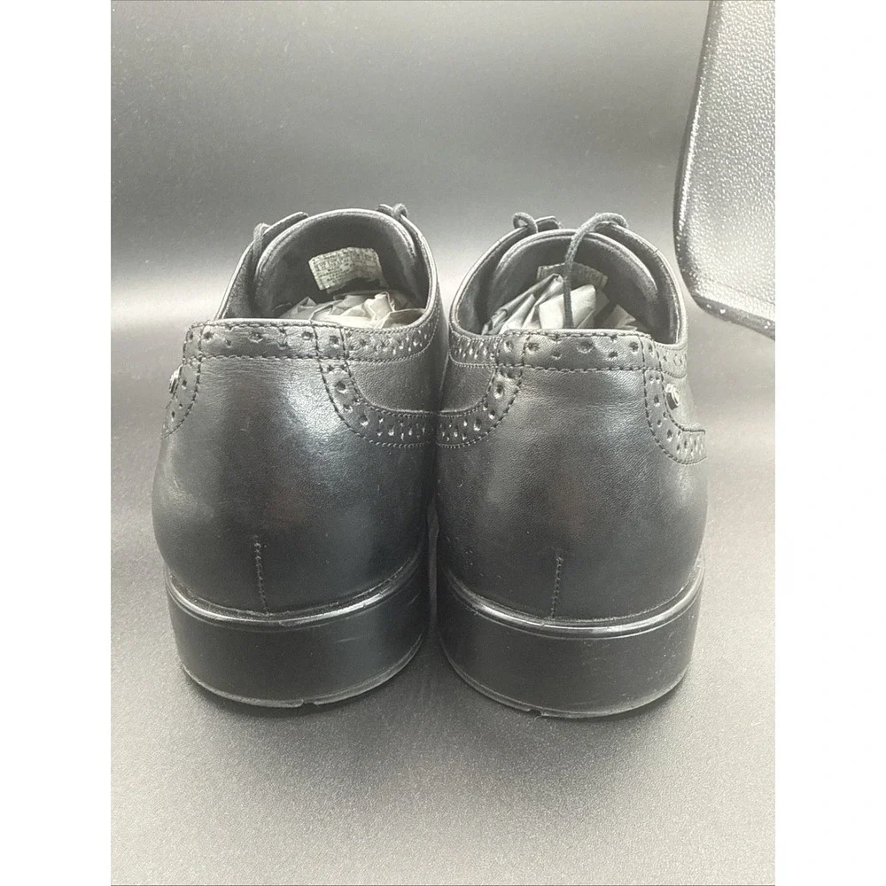 Rockport Adiprene by Adidas Black Leather Wingtip Oxford Shoes Men's Size 11W